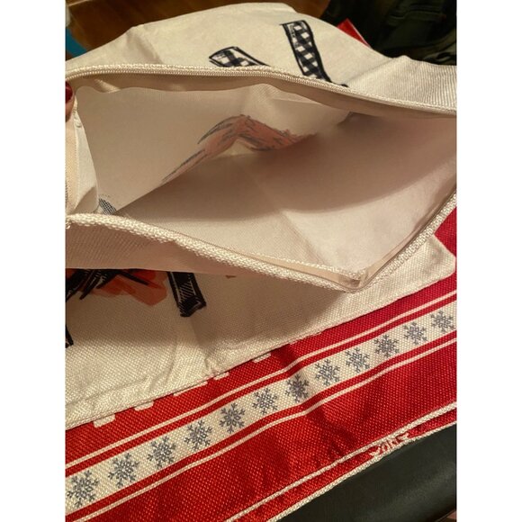 Set of 4 Christmas Farmhouse Throw Pillow Covers Zipper Joy Hello Winter Snow - Picture 6 of 6